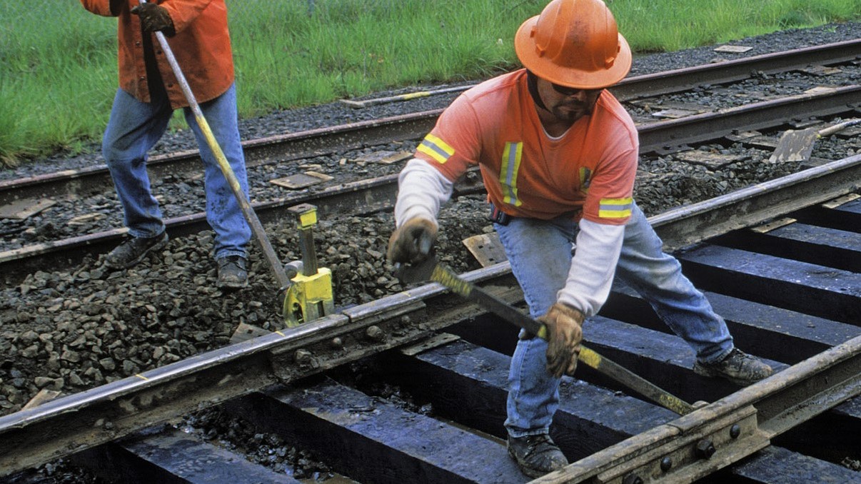 track repair employee